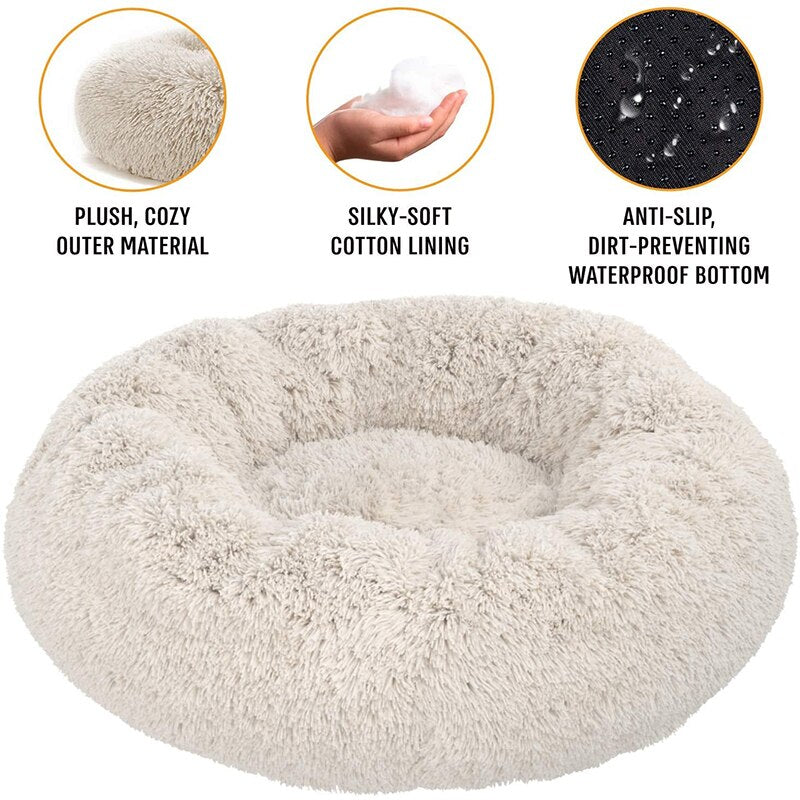 Soft Round Pet Bed Petritzy 